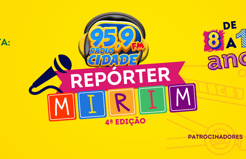  Regulamento Repórter Mirim 2024 – Rádio Cidade FM