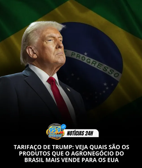  Tarifaço de Trump: Veja quais são os produtos que o Agronegócio do Brasil mais vende para os EUA