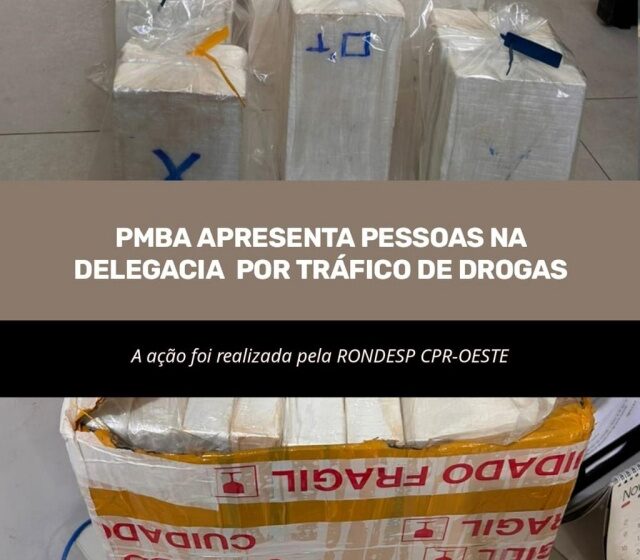  Ação conjunta da Rondesp e PRF apreende mais de 20 kg de cocaína em Barreiras