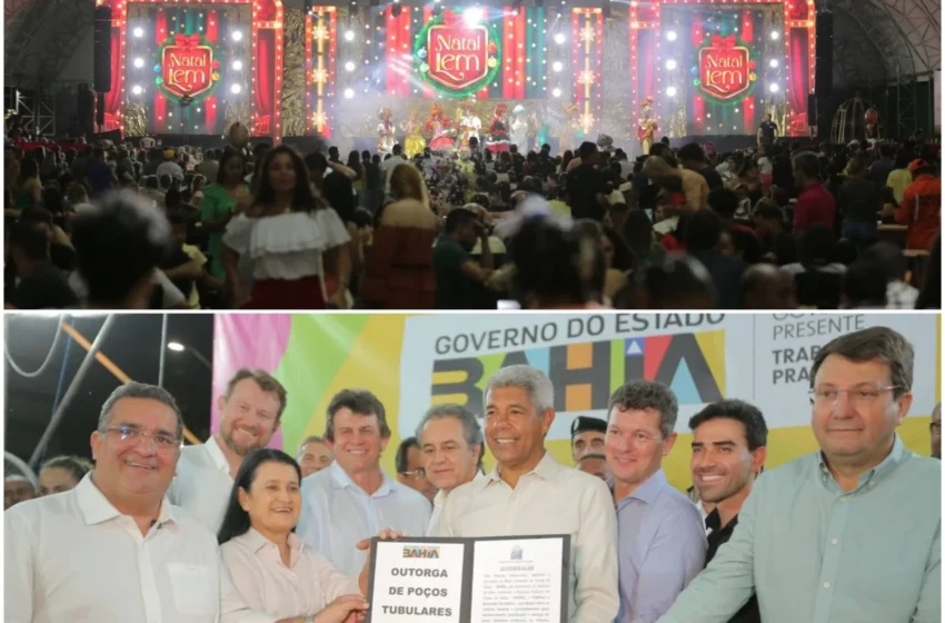  Natal LEM: Aiba apoia celebração e Governador assina medidas para o Aquífero Urucuia