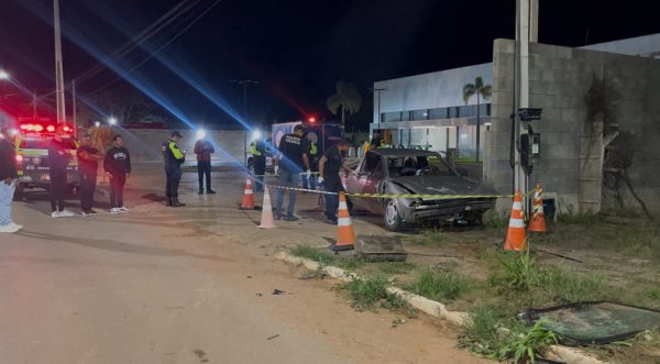  Capotamento na BR-242 deixa uma vítima fatal em Luís Eduardo Magalhães