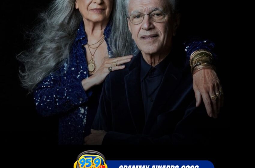  Maria Bethânia e Caetano Veloso vencem o Grammy 2026 com álbum ao vivo