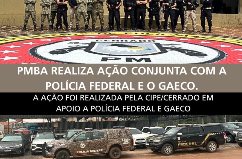  Operação conjunta apreende veículos e armas em ação contra o crime em Luís Eduardo Magalhães