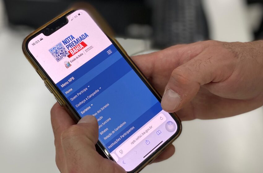  Bilhetes para o sorteio de junho da campanha Nota Premiada Bahia já podem ser consultados