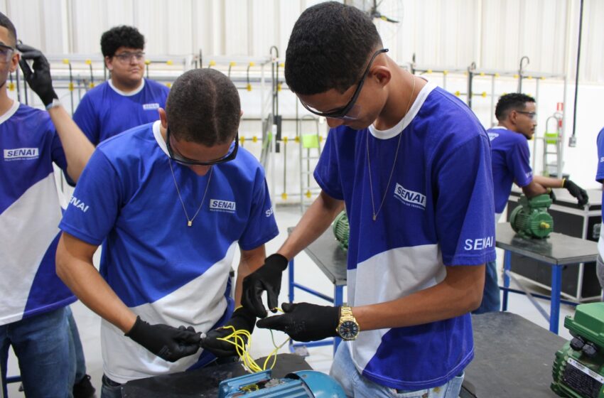  SENAI Bahia abre inscrições para 380 vagas gratuitas em cursos de Aprendizagem Industrial Básic