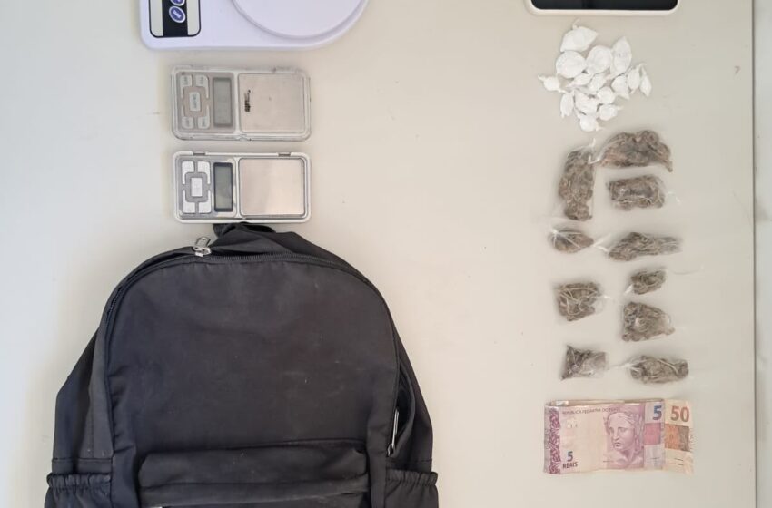  CIPE CERRADO PRENDE TRAFICANTE E RETIRA DROGAS ILÍCITAS DAS RUAS DE LUÍS EDUARDO MAGALHÃES