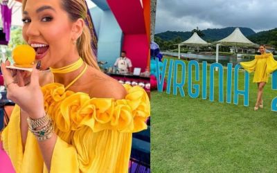 Virginia comemora 25 anos em sua nova mansão no Rio com look valioso